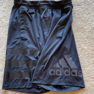 Black Adidas Shorts Size Large